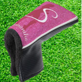 LADIES PINK GLITTER GOLF HEADCOVER