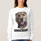 LADIES SNICKERS SWEATSHIRT (Vorderseite)