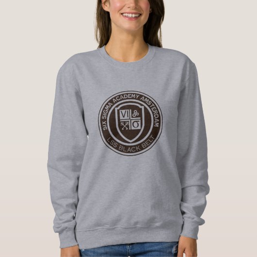 LADIES SSAA BLACK BELT SWEATERS SWEATSHIRT (Vorderseite)