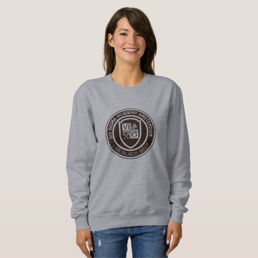 LADIES SSAA BLACK BELT SWEATERS SWEATSHIRT (Vorne ganz)