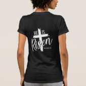 Ladies Tee He Is Risen (Rückseite)