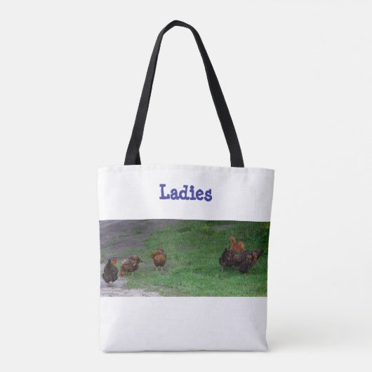 Ladies Tote Tasche (Rückseite)
