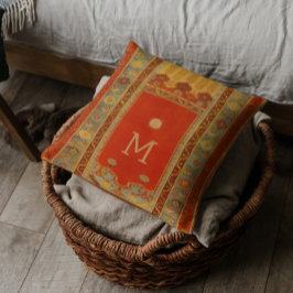 ladinischer Stil - mit Monogramm Kissen