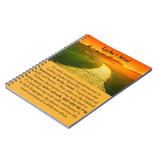 Ladino wünscht eine gute Reise Notizblock (Linke Seite)