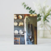 Ladles and Spatula in Kitchen Postkarte (Stehend Vorderseite)