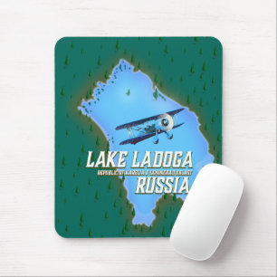 Ladoga - Russisches Reiseplakat Mousepad