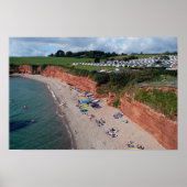 Ladram Bay Jurassic Coast Devon Poster (Vorne)