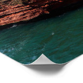 Ladram Bay Jurassic Coast Devon Poster (Ecke)