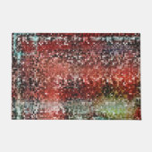 Ladrilho vermelho manchado com tinta spray fußmatte (Vorderseite)