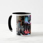 "Lädt" Kaffee-Tasse auf Tasse (Vorderseite Links)