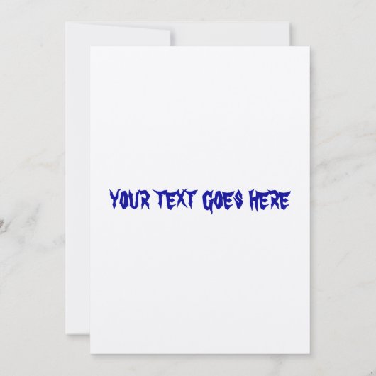 lädt mit Grabsteinart ein Einladung (Rückseite)