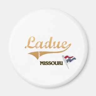 Ladue Missouri Stadt-Klassiker Magnet