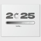 Ladung 2025 geschenkpapier (Flach)