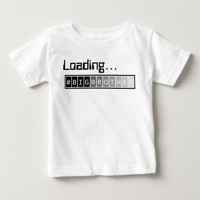 Ladung Big Brother Baby T-shirt (Vorderseite)