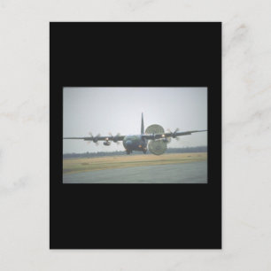 Ladung C-130 Herkules LAPES_Militärflugzeuge Postkarte
