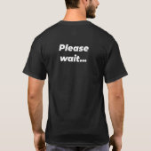 Ladung einführen... | Funny Introvert T-Shirt (Rückseite)