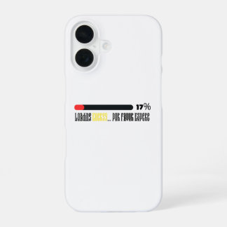 Ladung Energie... Por Bevorzugen Espere Hispanic H iPhone 16 Hülle