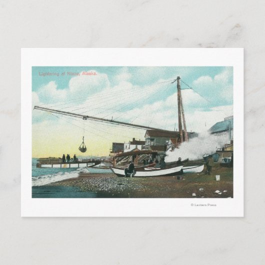 Ladung für SeaNome, AK Postkarte (Vorderseite)