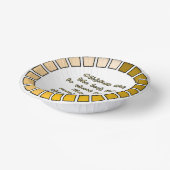 Ladung im neuen Jahr Pappteller (Gewinkelt)