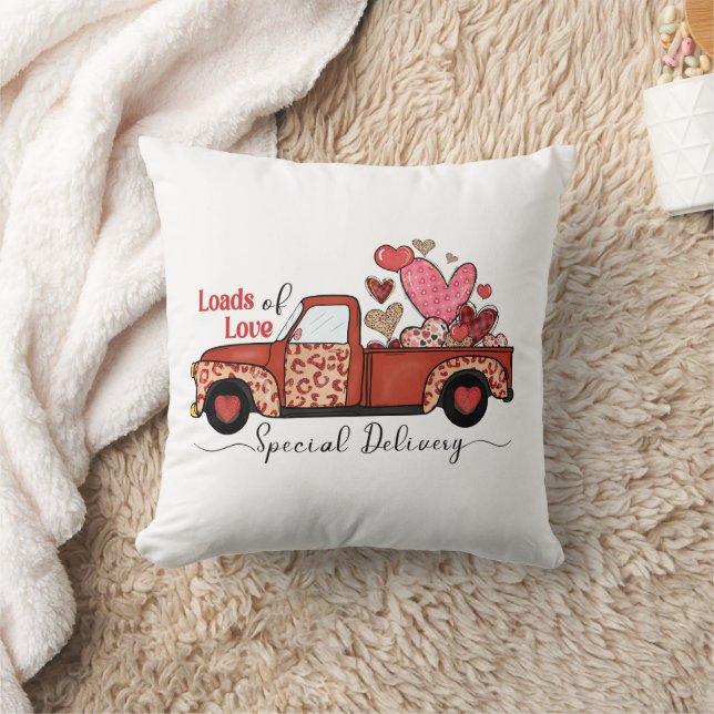 Ladung Liebe Sonderlieferung Personalisiert Kissen (Decke)