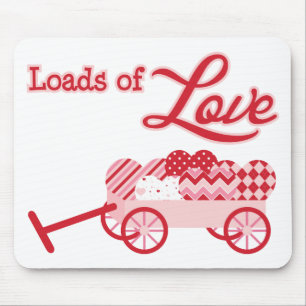 Ladung Liebe Valentinstag Mousepad
