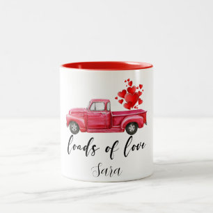 Ladung Liebe - Valentinstag Niedlicher Girl Friend Zweifarbige Tasse