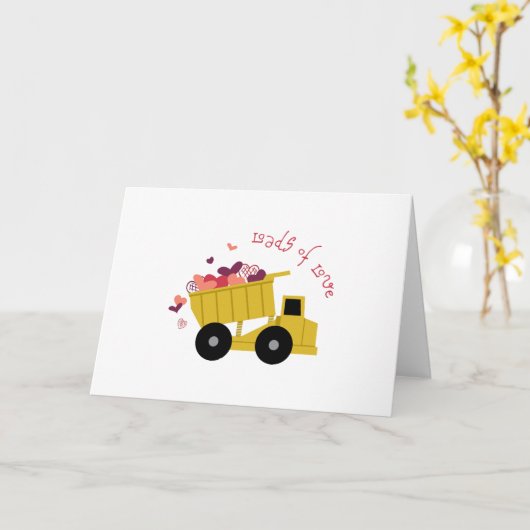 Ladung von Liebe Karte (Gelbe Blume)