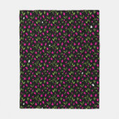 Ladungen farbenfrohe Tulips Fleecedecke (Vorderseite)