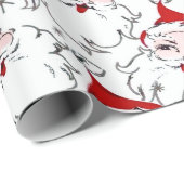 Ladungen Retro Santas Geschenkpapier (Rolleneckpunkt)