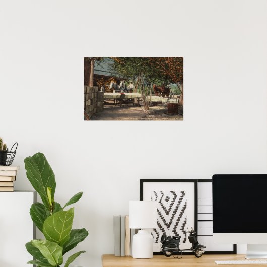 Ladungsfrucht bei Longview Ranch Poster (Heimbüro)