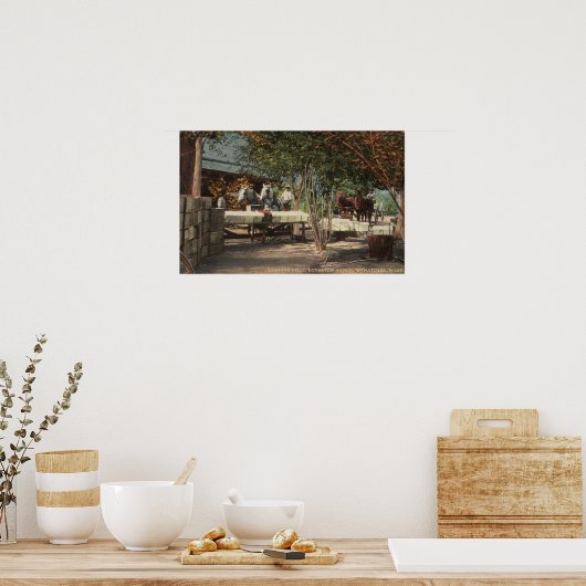 Ladungsfrucht bei Longview Ranch Poster (Küche)