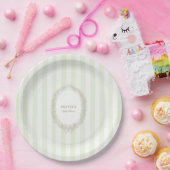 Laduree Französischer Kaffee Bonjour Bebe Grüner S Pappteller (Party)
