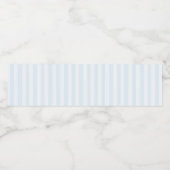 Laduree French Caffee Boulangerie Blue Stripe Wasserflaschenetikett (Einzelnes Label)