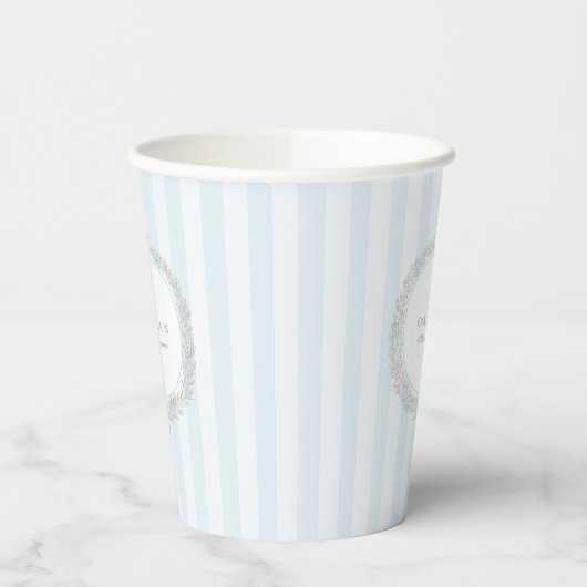 Laduree French Caffee Patisserie Boulangerie Blue Pappbecher (Links)