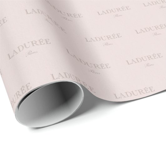Laduree Pink Geschenkpapier (Rolleneckpunkt)