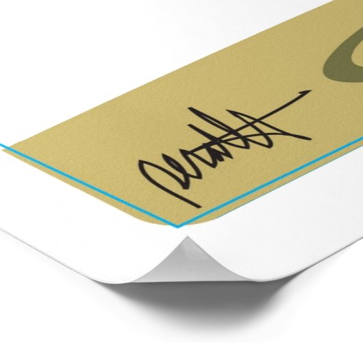 Lady Aberlins MuuMuu Poster (Ecke)