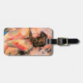 Lady - Abstrakte Körpermalerei Gepäckanhänger (Vorderseite horizontal)