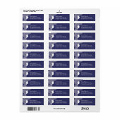 Lady Address Label (Vorne)