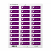 Lady Address Label (Vorne)