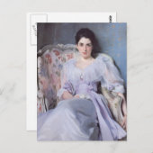 Lady Agnew fine art Postkarte (Vorne/Hinten)