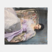 Lady Agnew of Lochnaw 1864 Fleecedecke (Vorderseite (Horizontal))