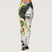 Lady All-Over-Print-Leggings Leggings (Rückseite)