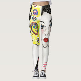 Lady All-Over-Print-Leggings Leggings