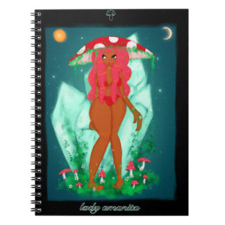Lady Amanita Notebook Notizblock