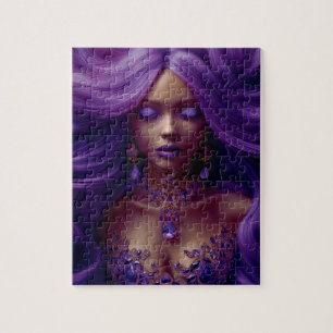 Lady Amethyst Jigsaw Puzzle