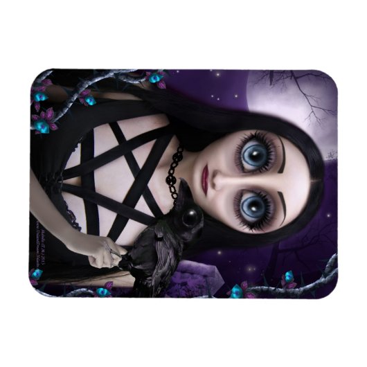 Lady Amethyst Magnet (Horizontal)