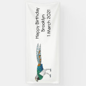 Lady Amherst-Cartoon Banner (Vertikal)
