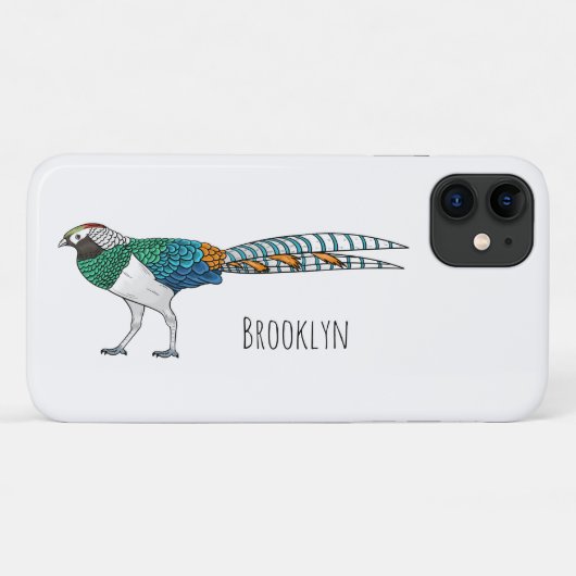 Lady Amherst-Cartoon Case-Mate iPhone Hülle (Rückseite (Horizontal))
