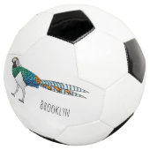 Lady Amherst-Cartoon Fußball (Dreiviertel)