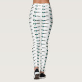 Lady Amherst-Cartoon Leggings (Rückseite)